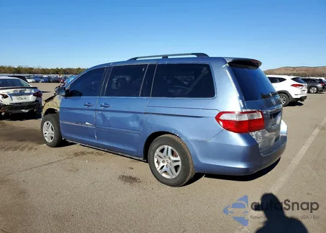 2005 Honda Odyssey Exl из США, поврежденный, VIN 5FNRL38625B050948